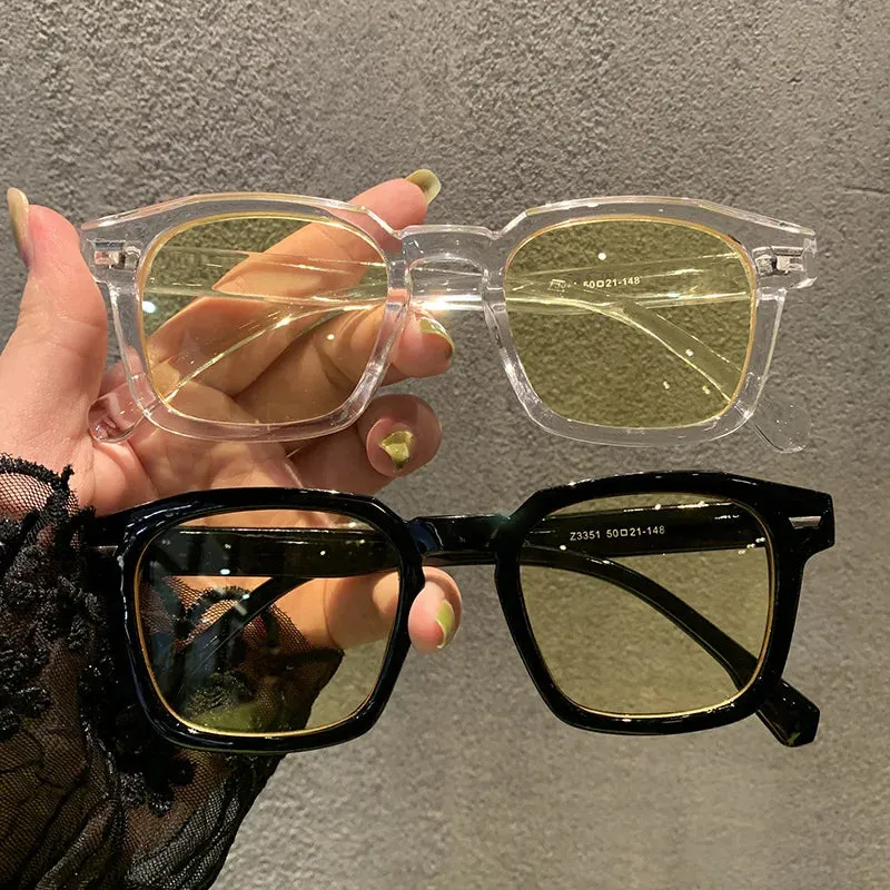 High-Quality Polygon Nail Square Sunglasses for Fashion Men and Women