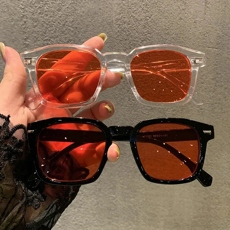 High-Quality Polygon Nail Square Sunglasses for Fashion Men and Women