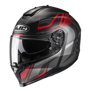 HJC C70 Lantic MC1SF Red