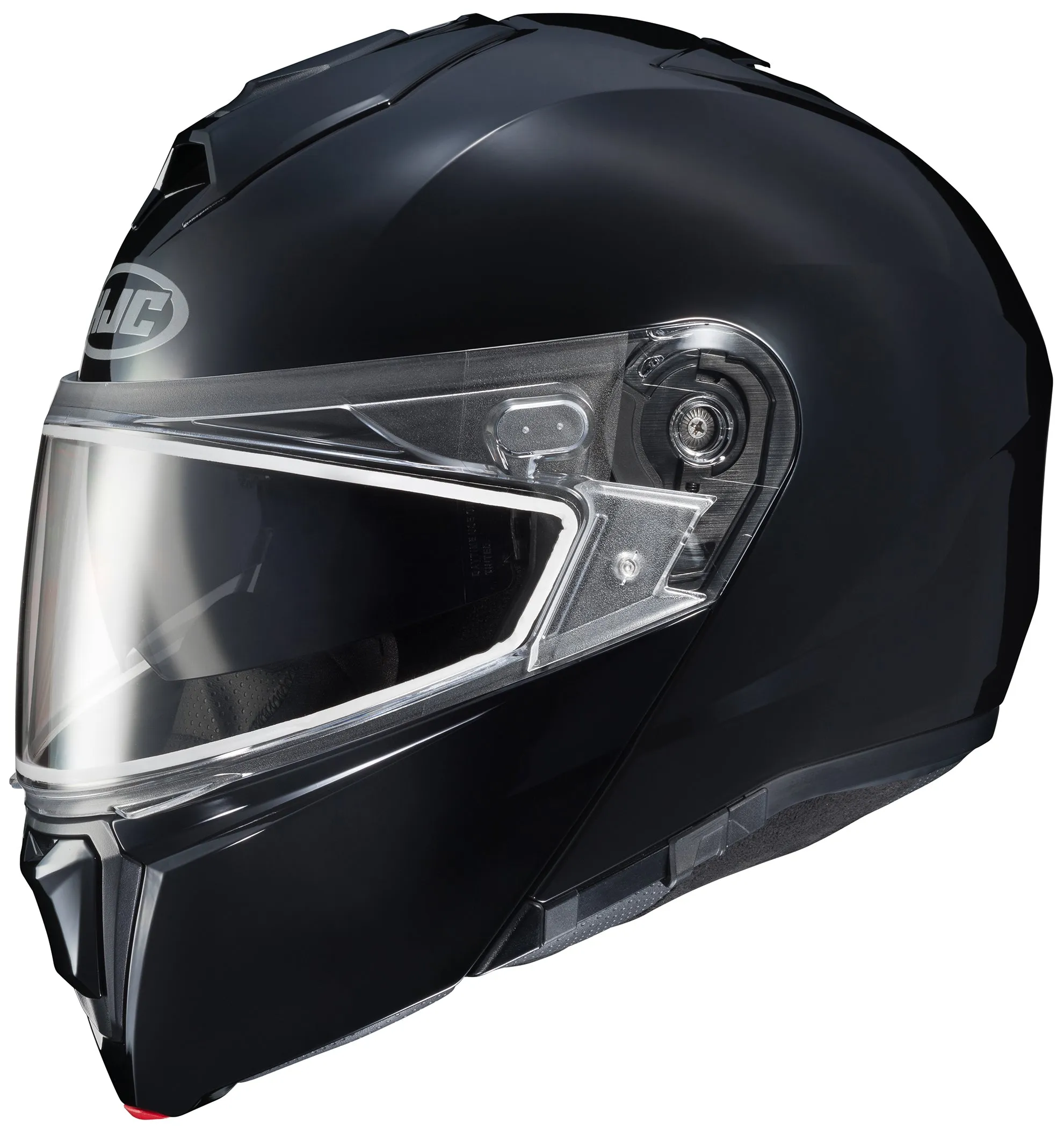 HJC i90 Modular Snow Helmet Gloss Black Dual Lens