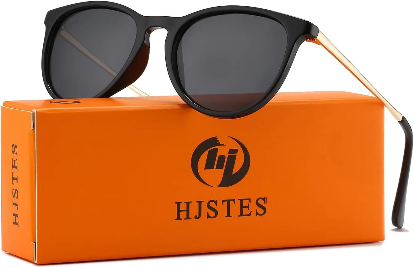 HJSTES Polarized Kids Sunglasses for Girls Boys, 100% UV Protection for Children Age 3-9