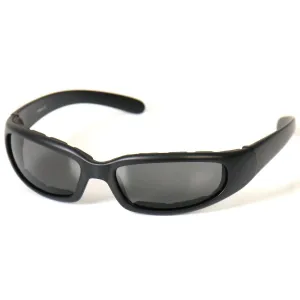 Hot Leathers Chicago Riding Sunglasses W/Smoke Lenses