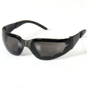 Hot Leathers Rider Plus Sunglasses W/Smoke Lenses