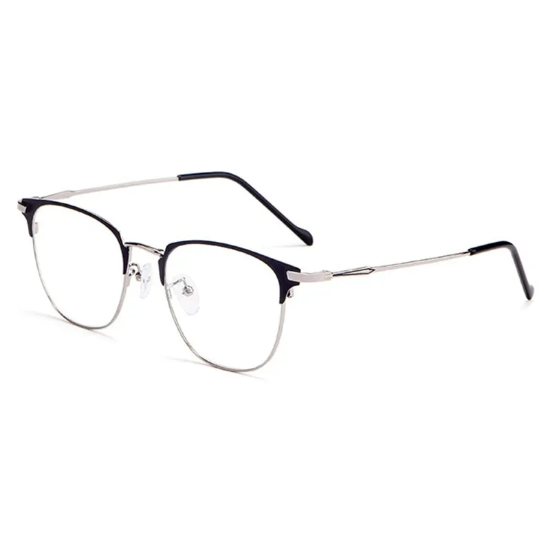 Hotochki Unisex Full Rim Alloy Frame Eyeglasses 3389