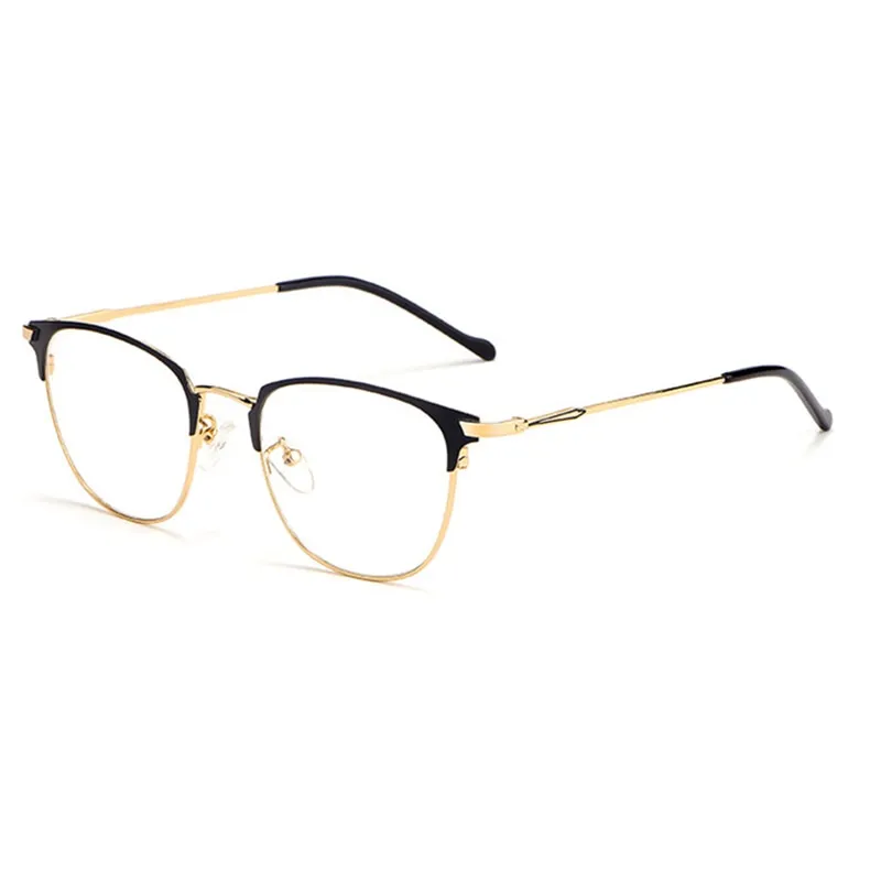 Hotochki Unisex Full Rim Alloy Frame Eyeglasses 3389