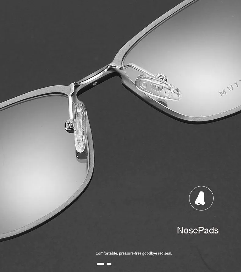 Hotochki Unisex Full Rim Aluminum Magnesium Alloy Frame Eyeglasses 6266