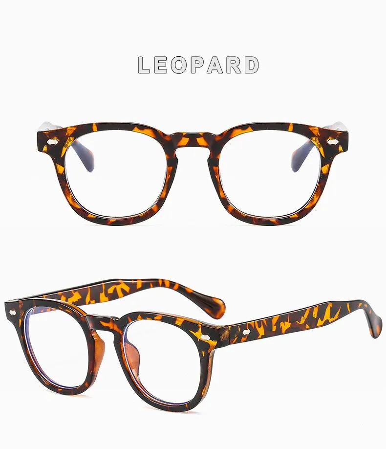 Hotochki Unisex Full Rim PC Plastic Resin Frame Eyeglasses 3505