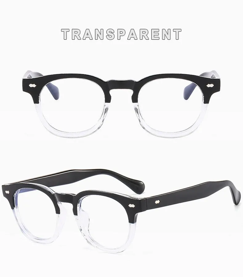 Hotochki Unisex Full Rim PC Plastic Resin Frame Eyeglasses 3505