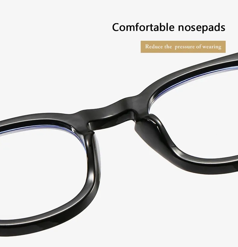 Hotochki Unisex Full Rim PC Plastic Resin Frame Eyeglasses 3505