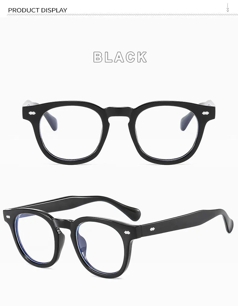 Hotochki Unisex Full Rim PC Plastic Resin Frame Eyeglasses 3505