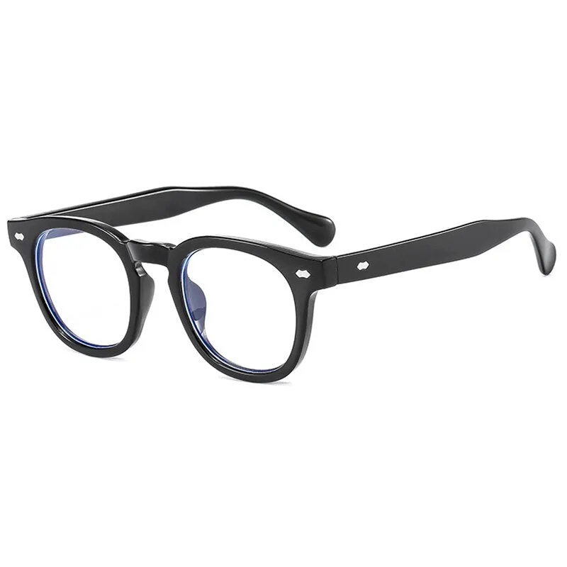 Hotochki Unisex Full Rim PC Plastic Resin Frame Eyeglasses 3505