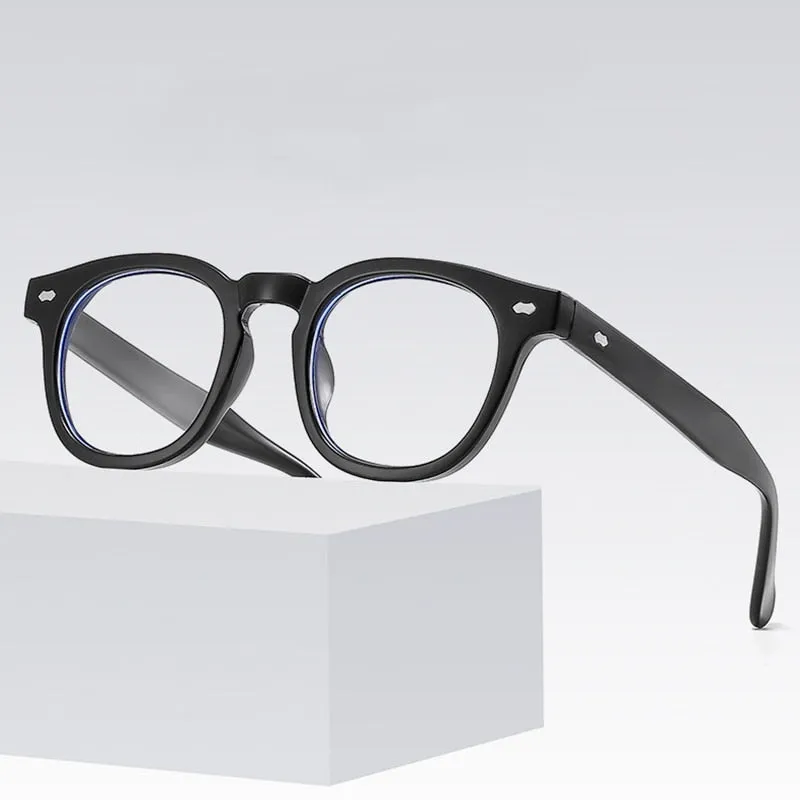 Hotochki Unisex Full Rim PC Plastic Resin Frame Eyeglasses 3505