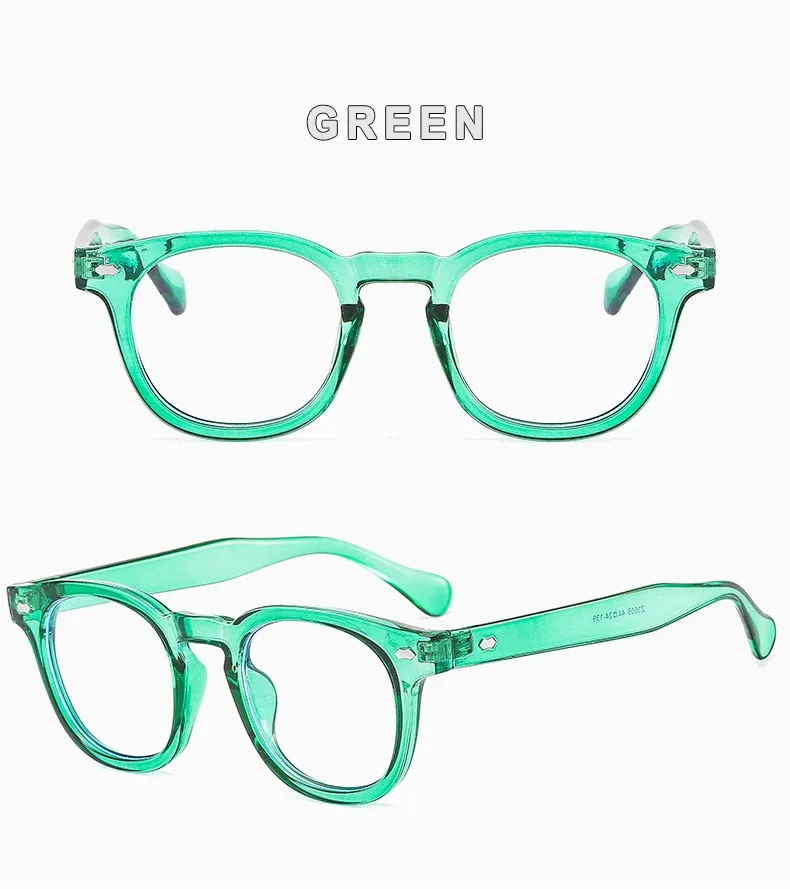 Hotochki Unisex Full Rim PC Plastic Resin Frame Eyeglasses 3505