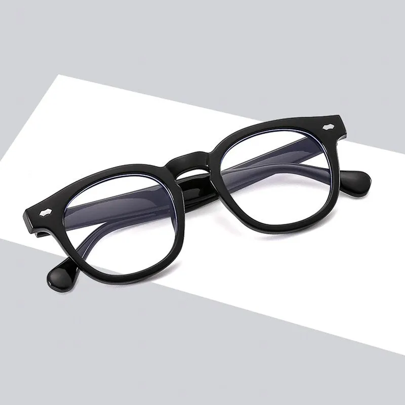 Hotochki Unisex Full Rim PC Plastic Resin Frame Eyeglasses 3505
