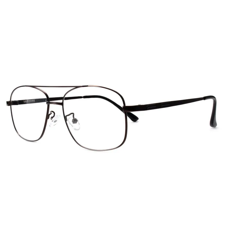 Hotochki Unisex Full Rim Round Box Alloy Frame Eyeglasses 2256