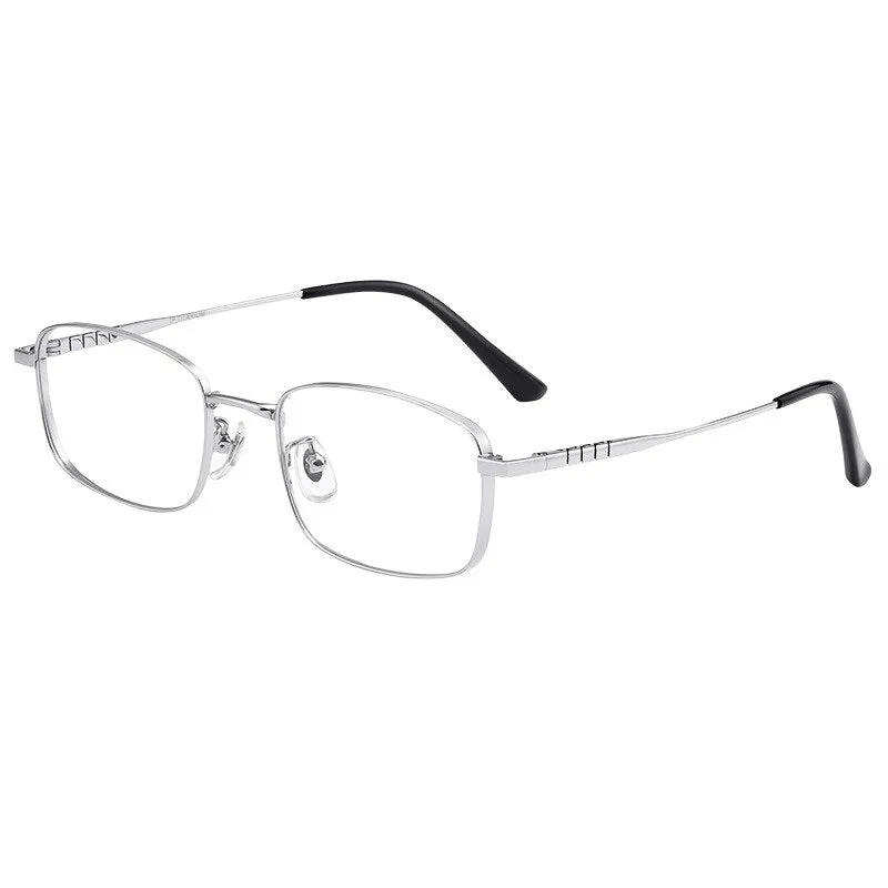 Hotochki Unisex Full Rim Titanium Alloy IP Plated Frame Eyeglasses P15303