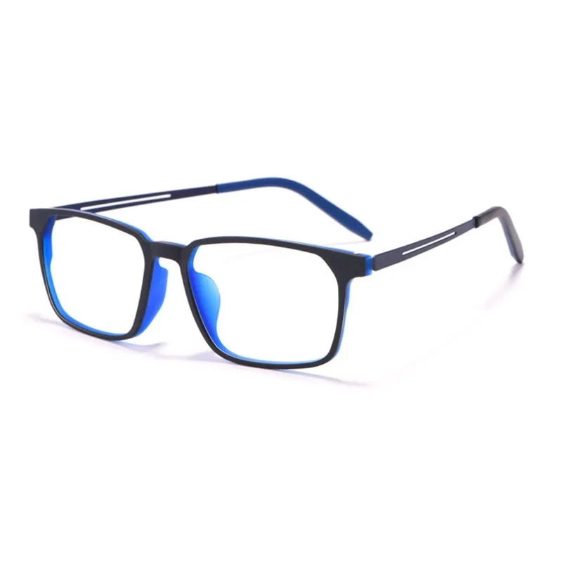 Hotochki Unisex Full Rim TR-90 Resin Titanium Frame Eyeglasses 8878