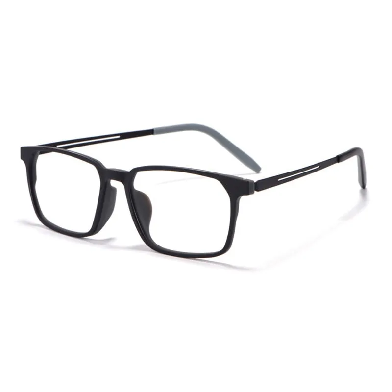 Hotochki Unisex Full Rim TR-90 Resin Titanium Frame Eyeglasses 8878