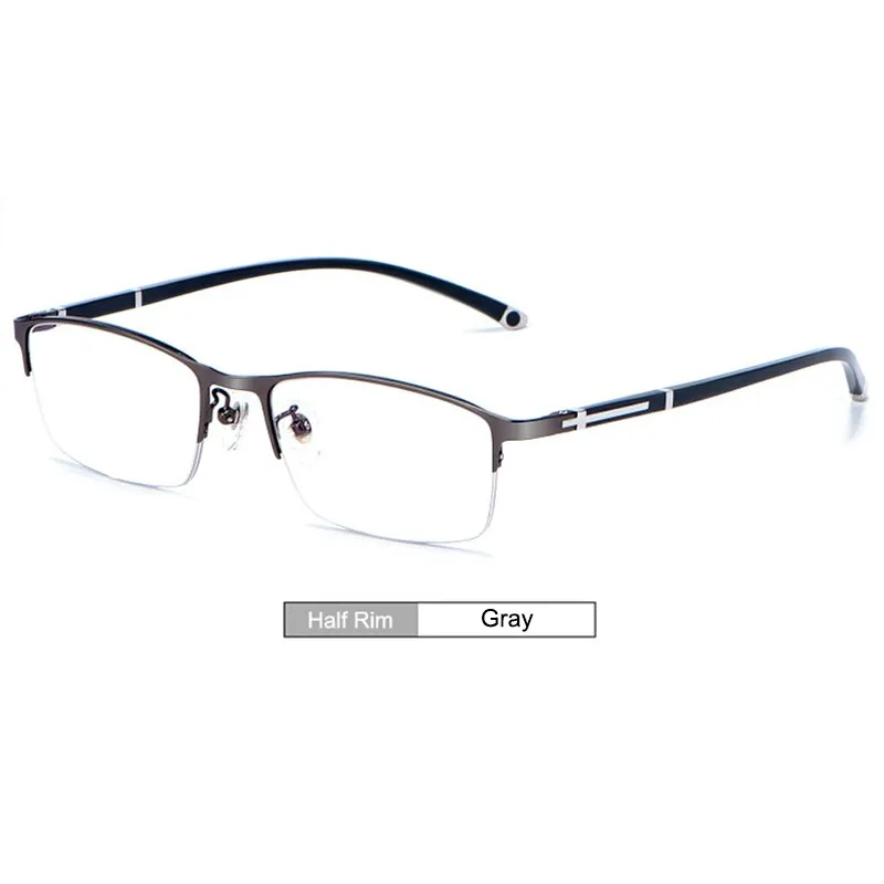Hotochki Unisex Full/Semi Rim Alloy Frame Eyeglasses P9211