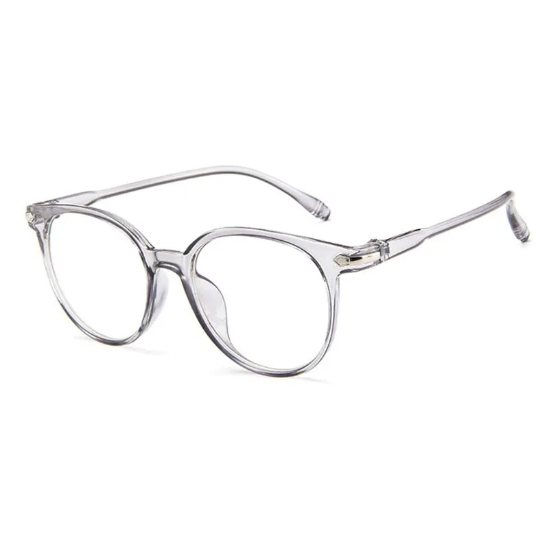 Hotochki Women's Full Rim Transparent Plastic Frame Eyeglasses 15959
