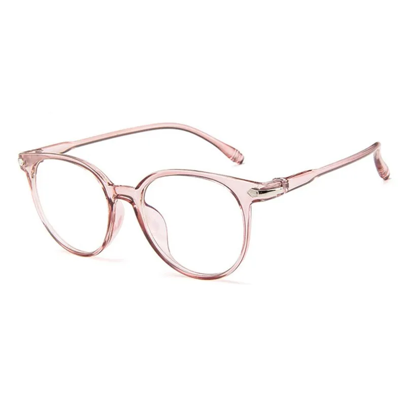 Hotochki Women's Full Rim Transparent Plastic Frame Eyeglasses 15959