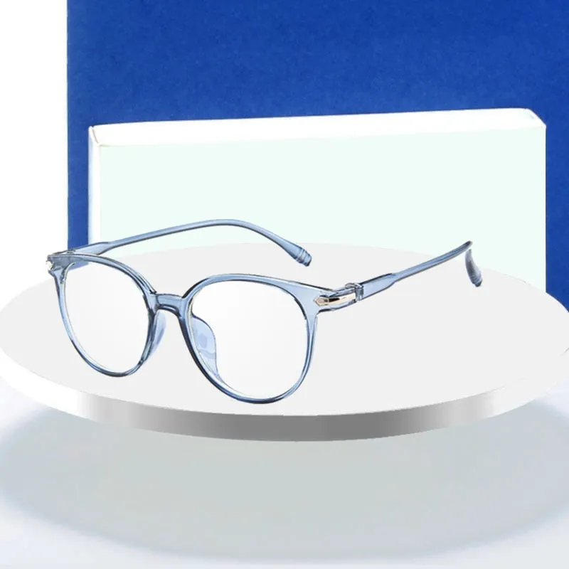 Hotochki Women's Full Rim Transparent Plastic Frame Eyeglasses 15959