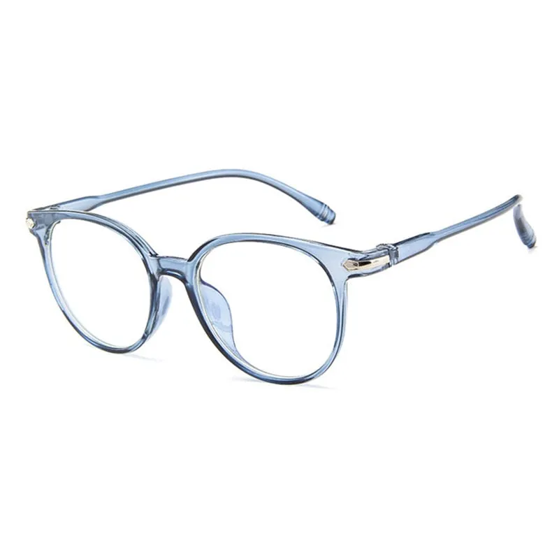 Hotochki Women's Full Rim Transparent Plastic Frame Eyeglasses 15959