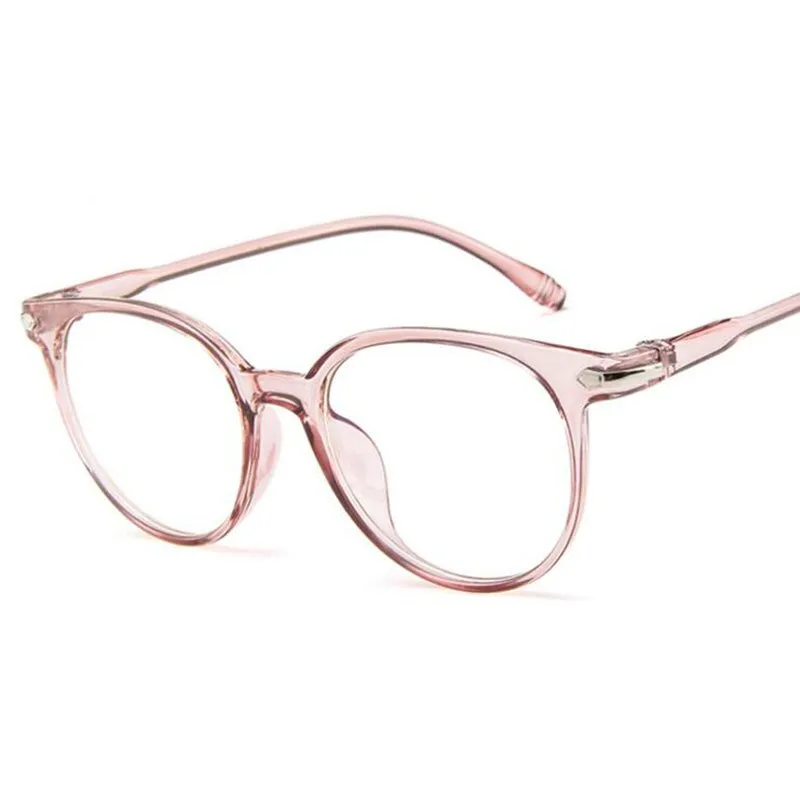 Hotochki Women's Full Rim Transparent Plastic Frame Eyeglasses 15959
