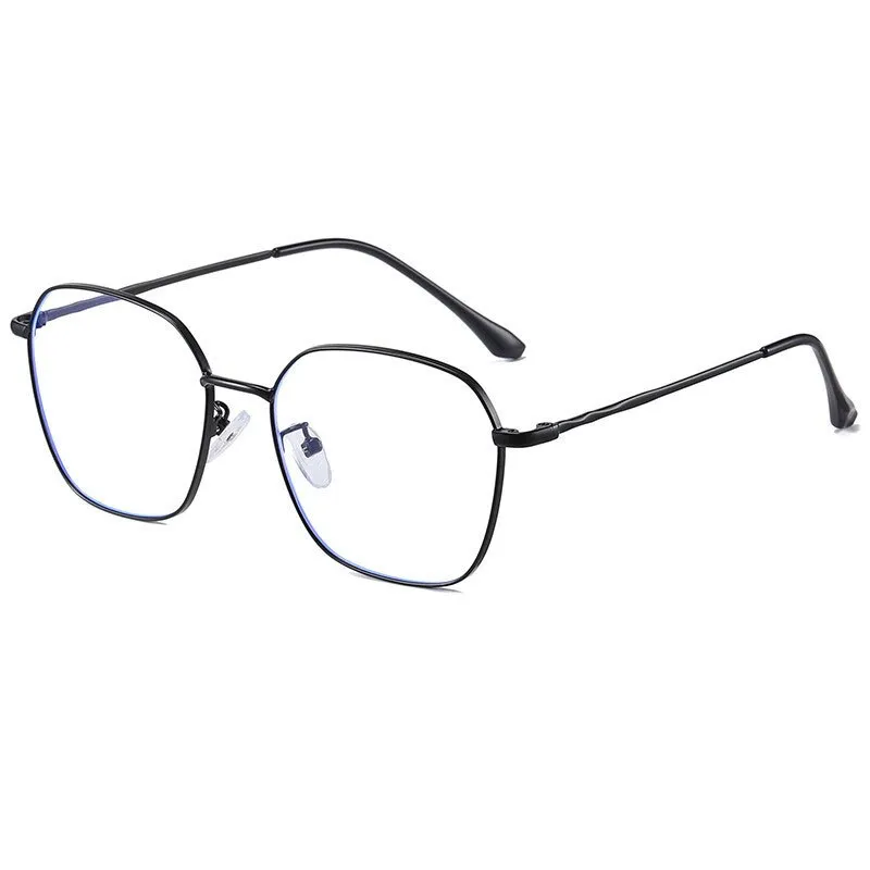 Hotony Unisex Full Rim Alloy Polygonal Frame Eyeglasses Zy9037