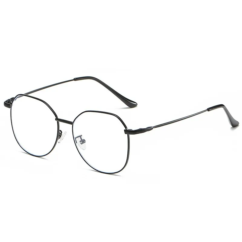 Hotony Unisex Full Rim Alloy Polygonal Frame Eyeglasses Zy9038