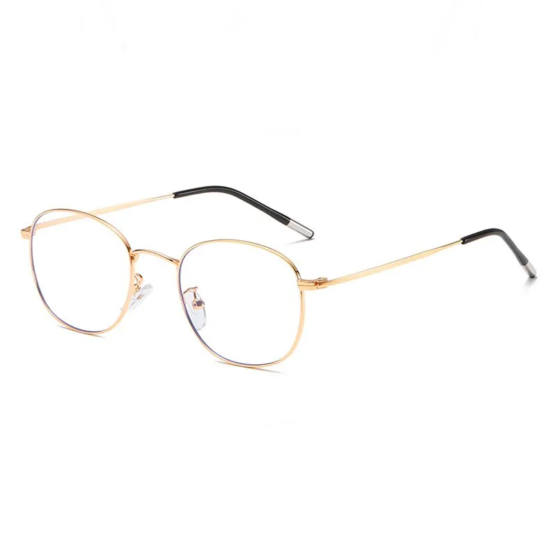 Hotony Unisex Full Rim Alloy Round Frame Eyeglasses 33006