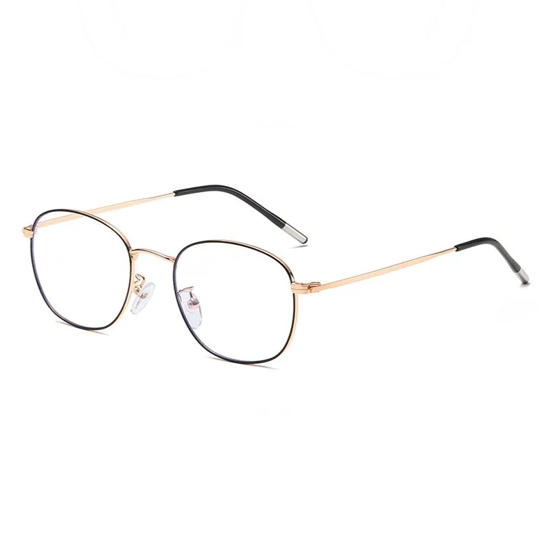 Hotony Unisex Full Rim Alloy Round Frame Eyeglasses 33006