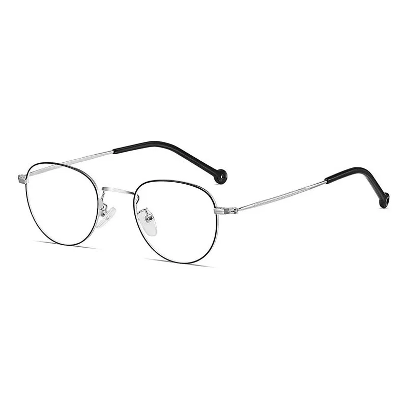 Hotony Unisex Full Rim Alloy Round Frame Eyeglasses 9957