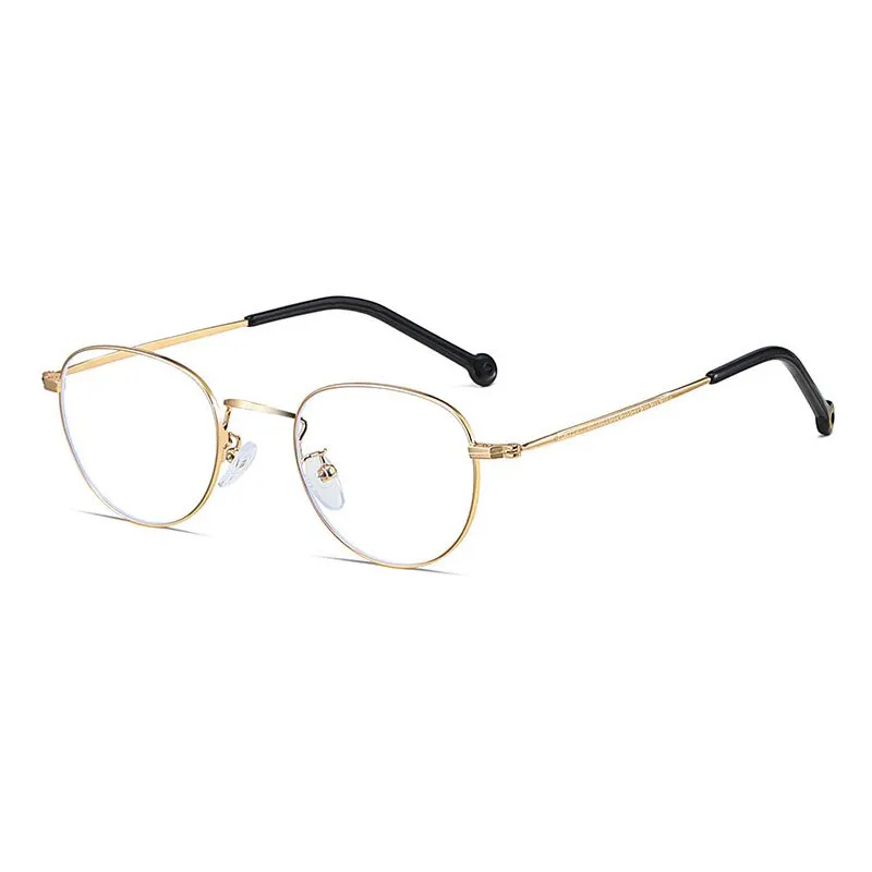 Hotony Unisex Full Rim Alloy Round Frame Eyeglasses 9957