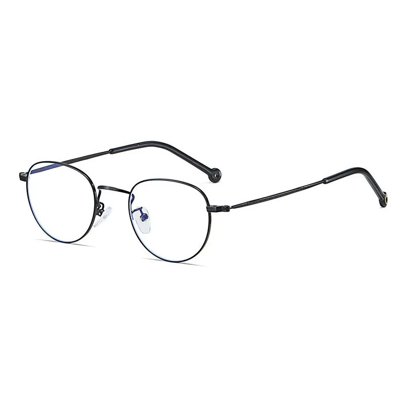 Hotony Unisex Full Rim Alloy Round Frame Eyeglasses 9957