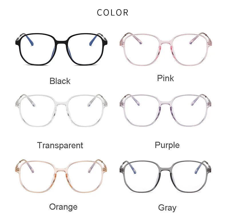 Hotony Unisex Full Rim Polygonal Square TR 90 Resin Frame Eyeglasses 60153