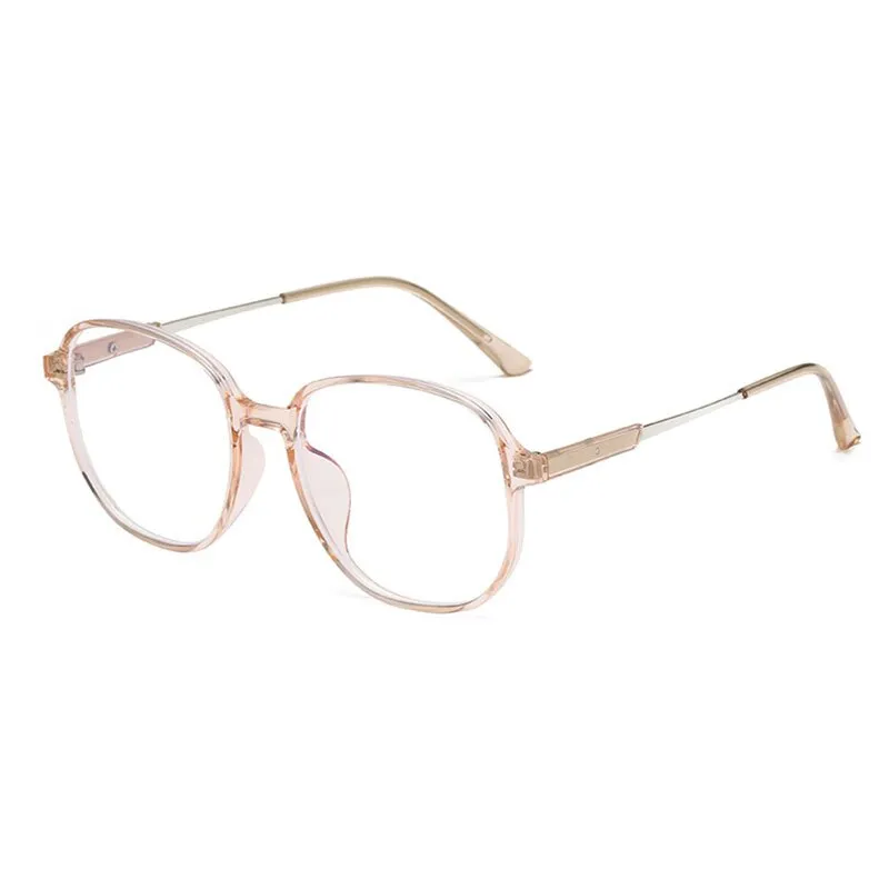 Hotony Unisex Full Rim Polygonal Square TR 90 Resin Frame Eyeglasses 60153