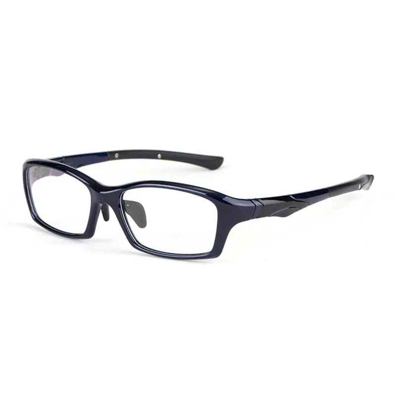 Hotony Unisex Full Rim Rectangular TR 90 Resin Sport Frame Eyeglasses 5139/40