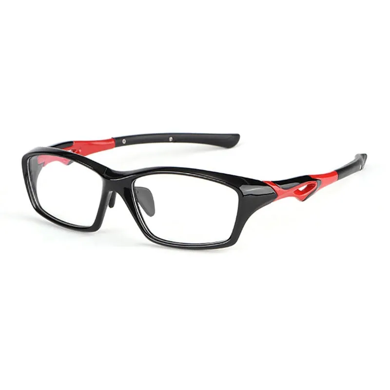 Hotony Unisex Full Rim Rectangular TR 90 Resin Sport Frame Eyeglasses 5139/40