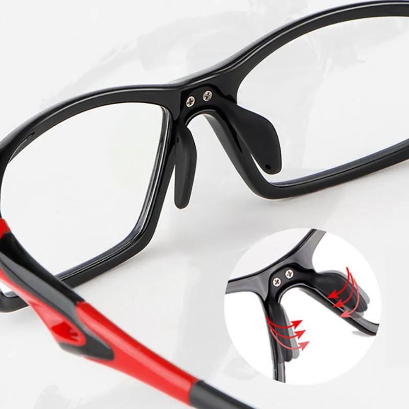 Hotony Unisex Full Rim Rectangular TR 90 Resin Sport Frame Eyeglasses 5139/40