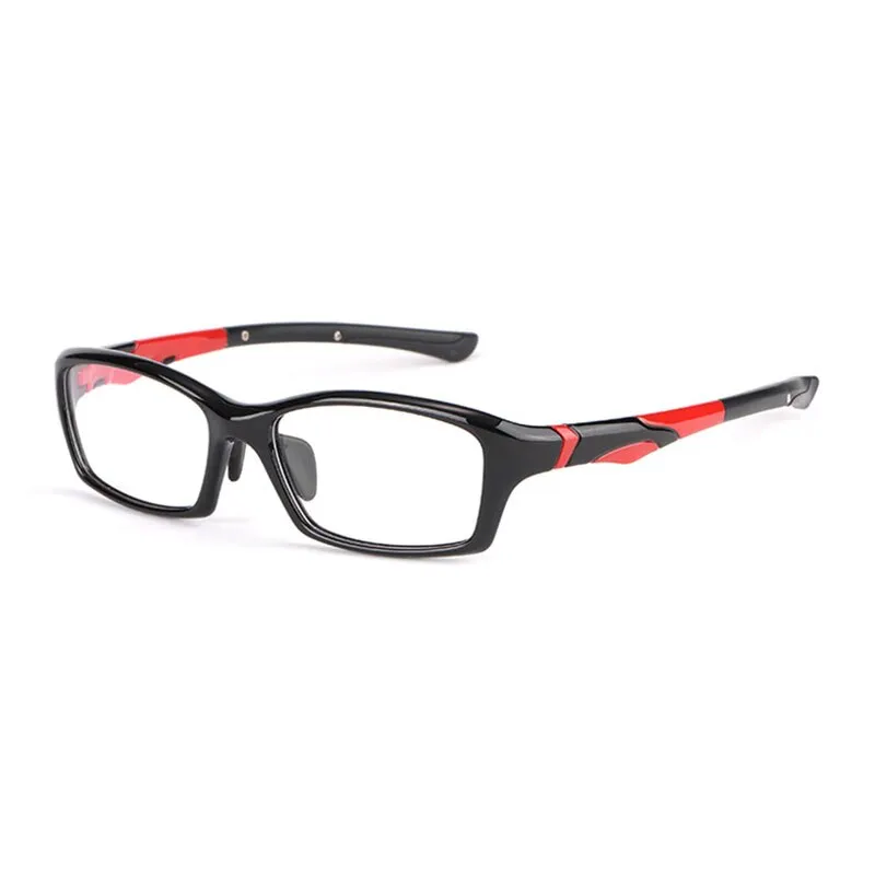 Hotony Unisex Full Rim Rectangular TR 90 Resin Sport Frame Eyeglasses 5139/40