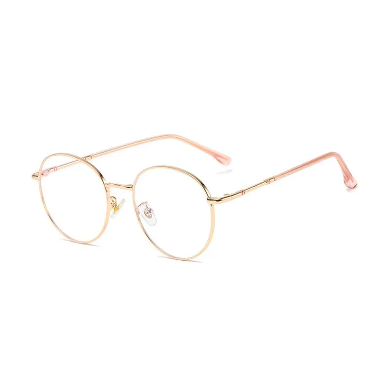 Hotony Unisex Full Rim Round Alloy Eyeglasses 61099