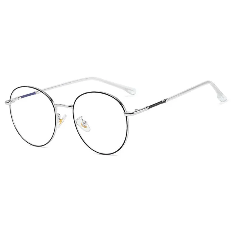 Hotony Unisex Full Rim Round Alloy Eyeglasses 61099