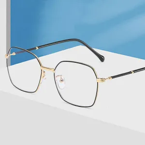 Hotony Unisex Full Rim Square Alloy Eyeglasses  Zy1917