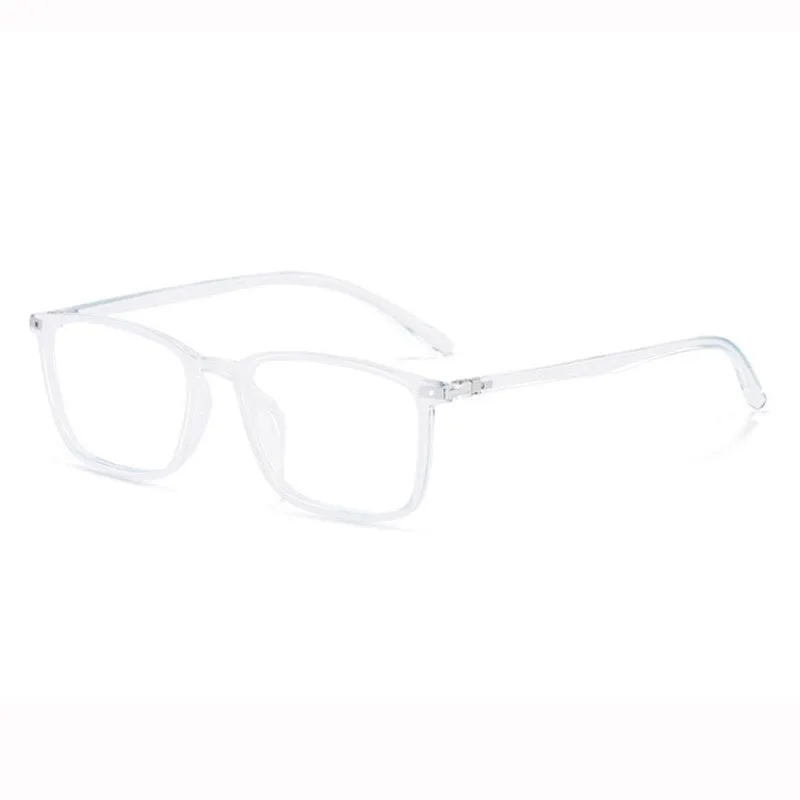 Hotony Unisex Full Rim Square TR 90 Resin Frame Eyeglasses 6633