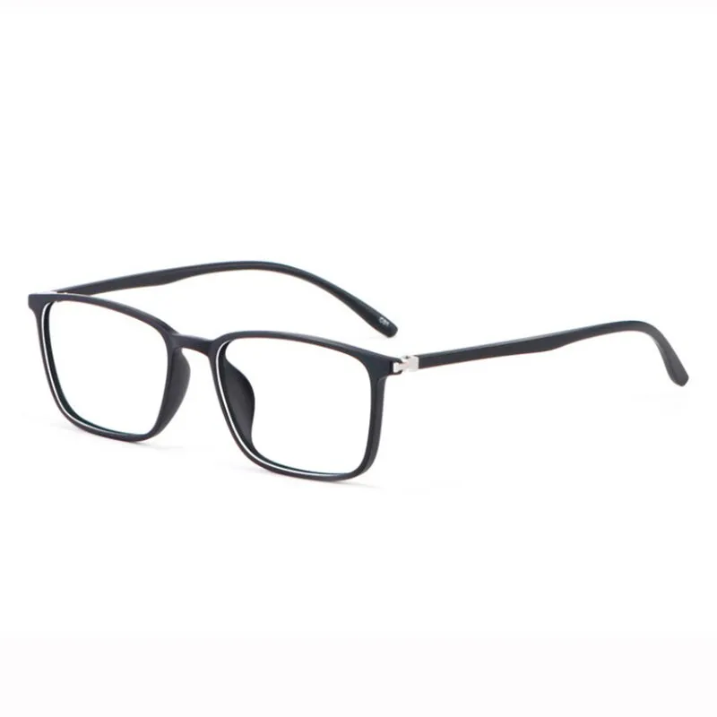Hotony Unisex Full Rim Square TR 90 Resin Frame Eyeglasses 6633