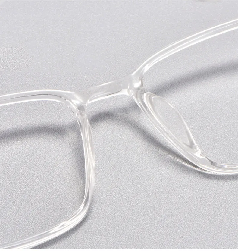 Hotony Unisex Full Rim Square TR 90 Resin Frame Eyeglasses 6633