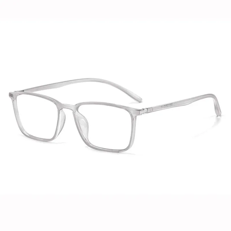 Hotony Unisex Full Rim Square TR 90 Resin Frame Eyeglasses 6633