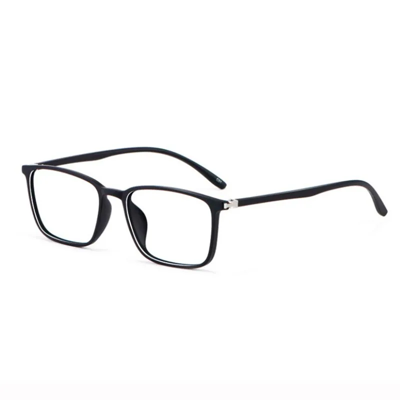 Hotony Unisex Full Rim Square TR 90 Resin Frame Eyeglasses 6633