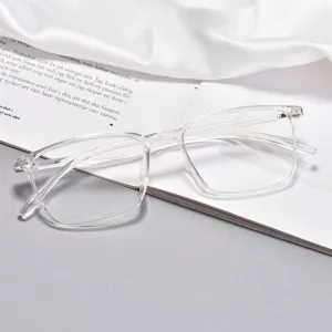Hotony Unisex Full Rim Square TR 90 Resin Frame Eyeglasses 6633